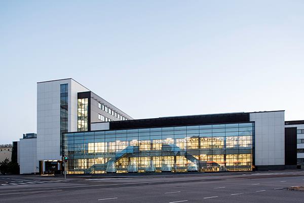 The HUSLAB building in Meilahti, Helsinki, where several scattered laboratories are now gathered under one roof